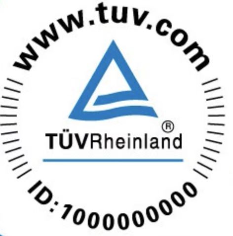 TUV Certificate